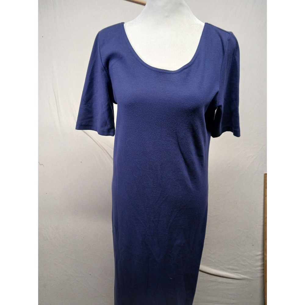 Peruvian connection small royal blue modest‎ dress coquette